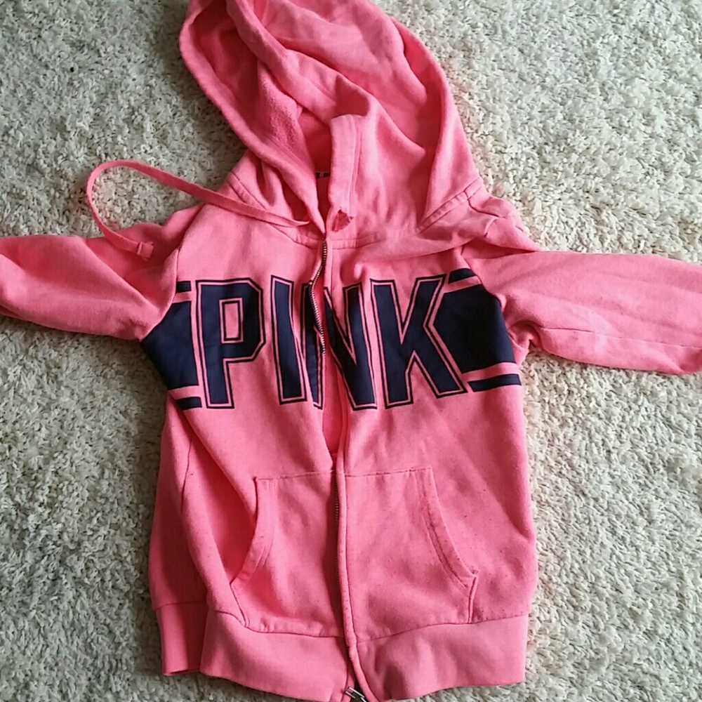 Pink hoodie